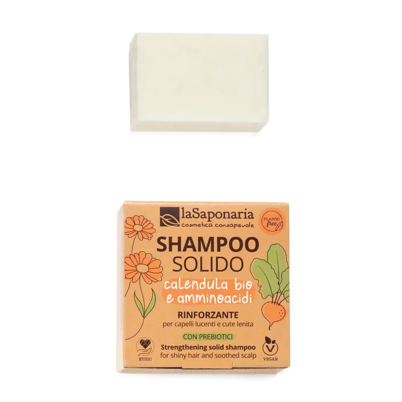 Consegna Rapida Shampoo solido rinforzante e lenitivo - 50g