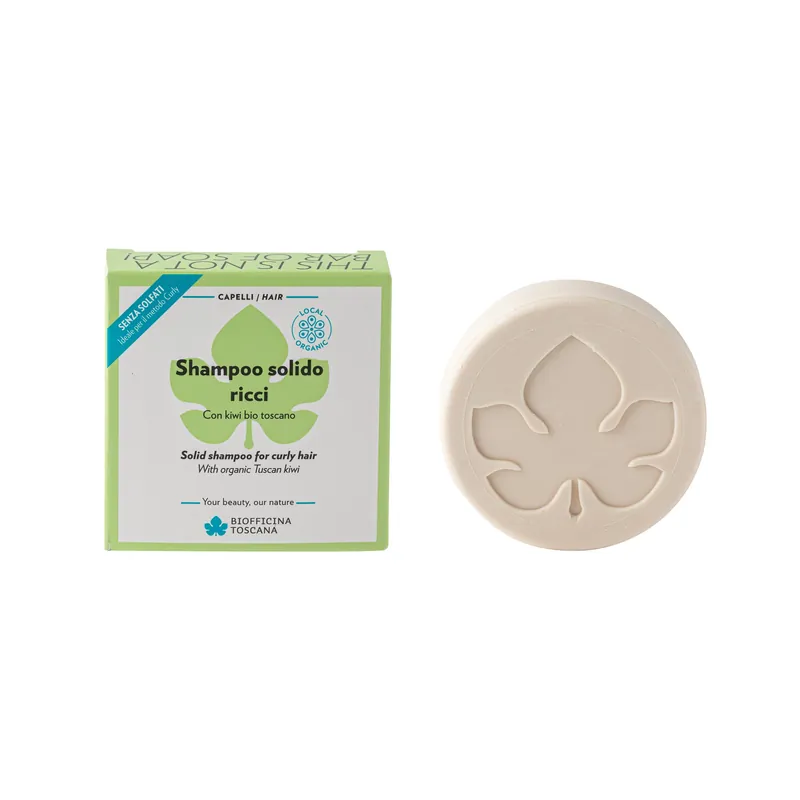 Shampoo solido ricci - 80g Solo Oggi