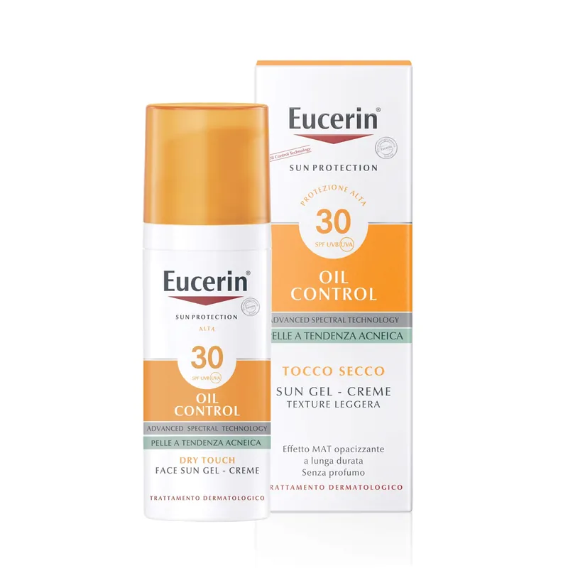 Oil Control Sun Face Gel-Creme Dry Touch SPF30 - 50ml Miglior Prezzo