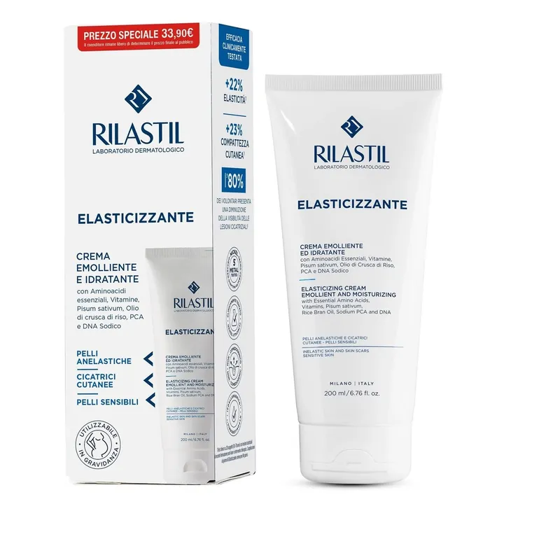 Soddisfatti O Rimborsati Elasticizzante Crema Emolliente e Idratante - 200ml