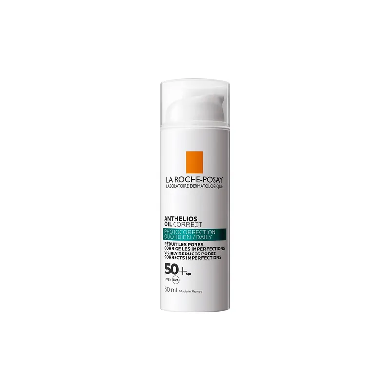 Certificato Crema solare Oil Correct SPF50+, trattamento foto-correttivo quotidiano - 50ml