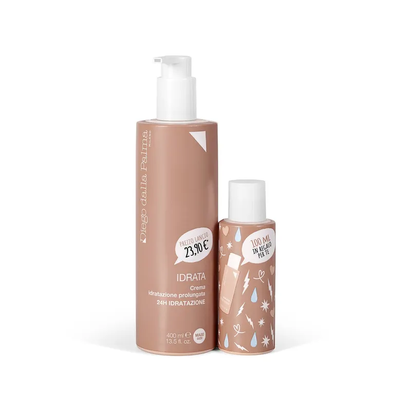 #Idrata - Crema Idratazione Prolungata 400ml + 100ml Non Perdere