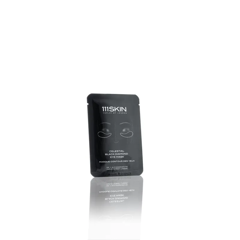 111skin Maschera Per Gli Occhi Di Diamante Nero Celeste( 6 Ml ) Nuovo Arrivo