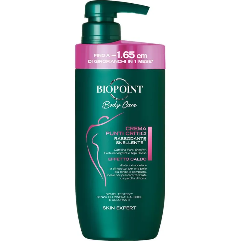 Biopoint Body Care Crema Punti Critici Rassodante Snellente 500 Ml Consegna Rapida
