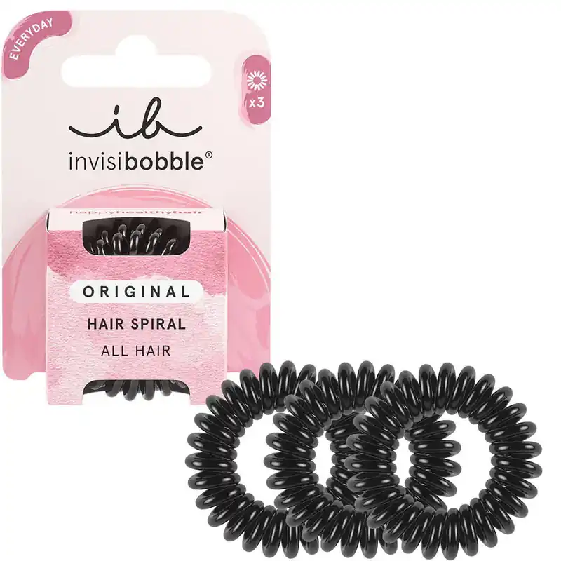 Compra Oggi Stesso Invisibobble Original Hair Spiral - True Black 3 Pz
