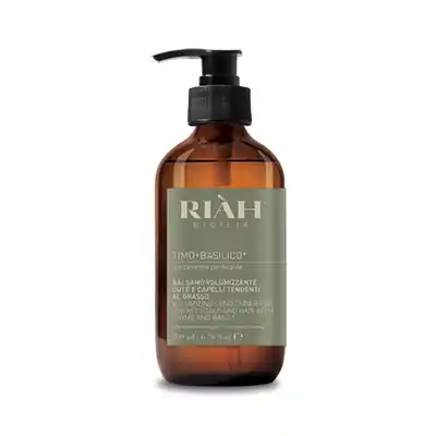 Occasione Imperdibile Riah Timo + Basilico Balsamo Volumizzante Cute E Capelli Tendenti Al Grasso 200ml
