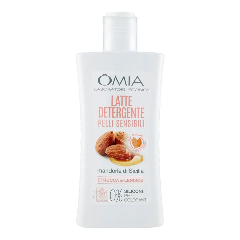Ecobio Latte Detergente Pelli Sensibili Mandorla Di Sicilia Premium
