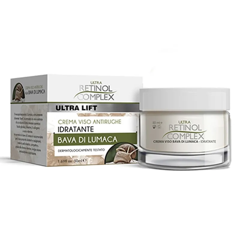 Crema Viso Antirughe Bava Di Lumaca Pagamento Sicuro