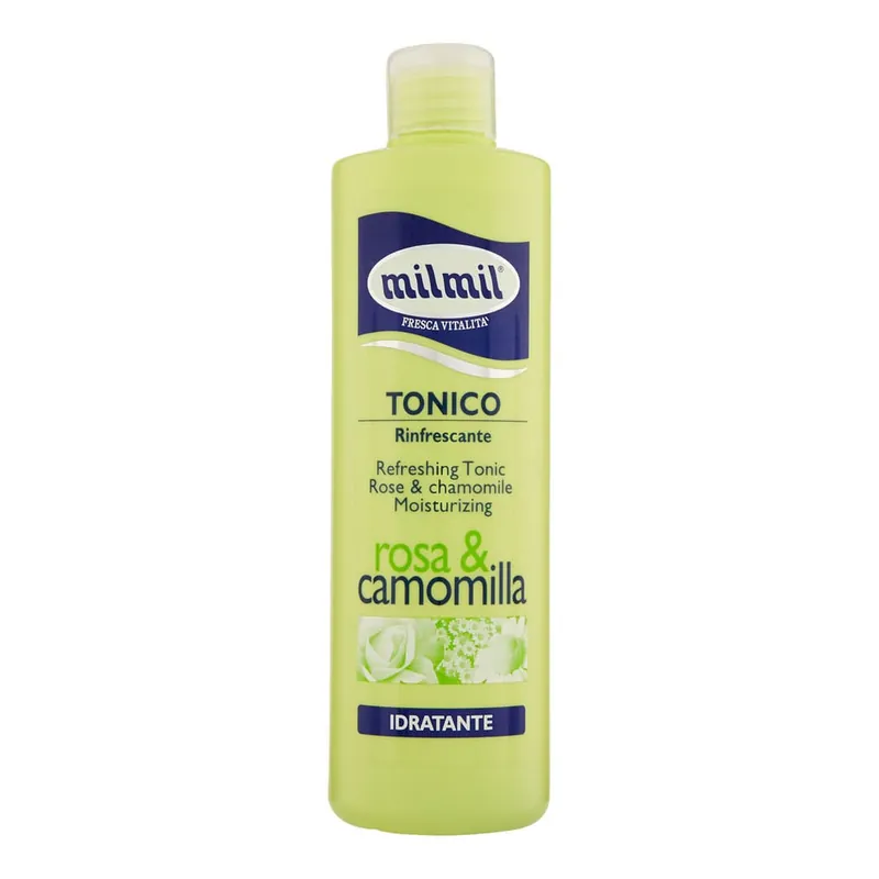 Economico Tonico Lenitivo Rinfrescante Per Il Viso Alla Rosa E Camomilla No Alcool