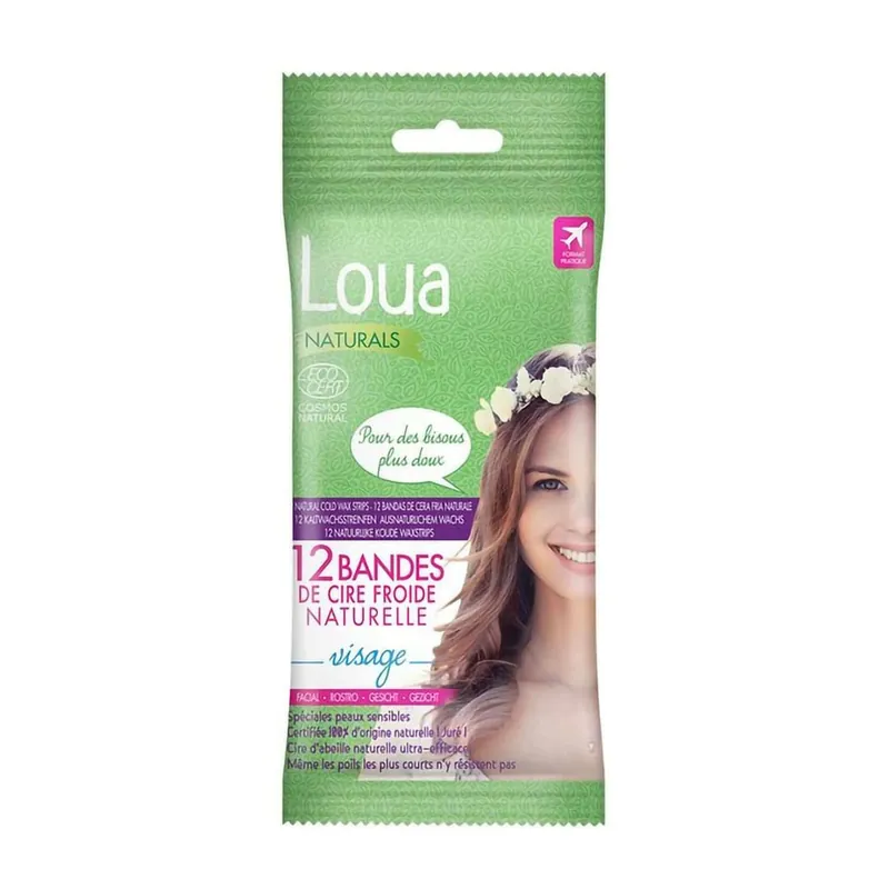 20 Strisce Depilatorie Viso Lusso