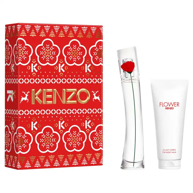 Cofanetto Flower By Kenzo Eau De Parfum 30 Ml + Latte Corpo 75 Ml Promozione Esclusiva