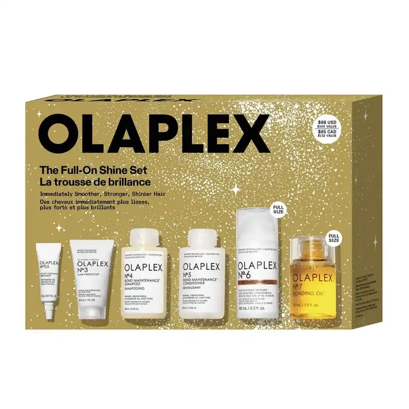 Cofanetto Olaplex The Full-On Shine Set Con N. 0.5, 3, 4, 5, 6, 7 Prezzo Ridotto