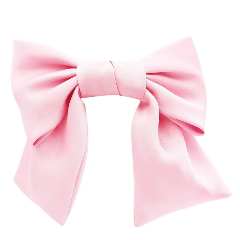 A Buon Prezzo Fermaglio Fiocco Coda Rosa
