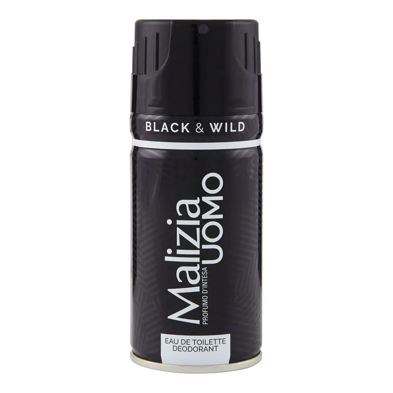 Uomo Black & Wild Eau De Toilette Deodorant Reso Gratuito