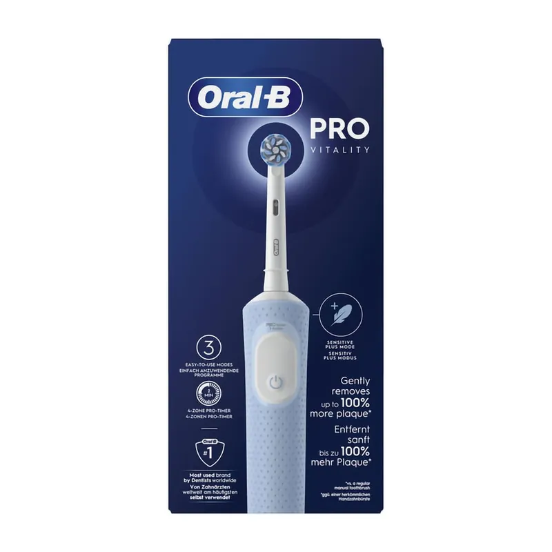 Spazzolino Elettrico Vitality Pro Blue Senstitive Garanzia Inclusa