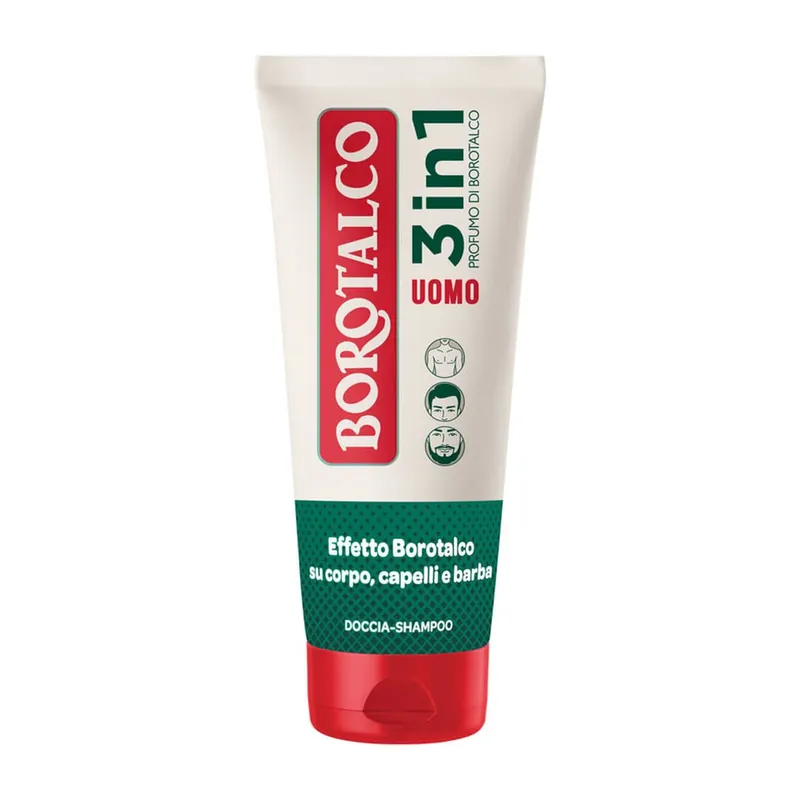 Spedizione Gratuita Docciashampoo Uomo 3in1 Profumo Borotalco