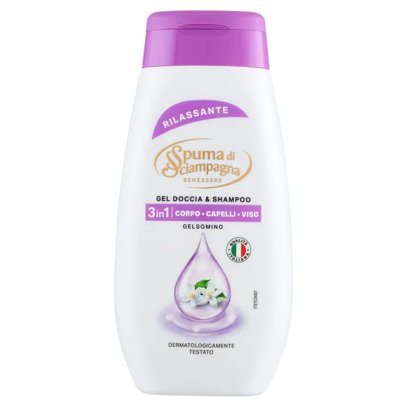 Popolare Gel Doccia & Shampoo Rilassante Gelsomino