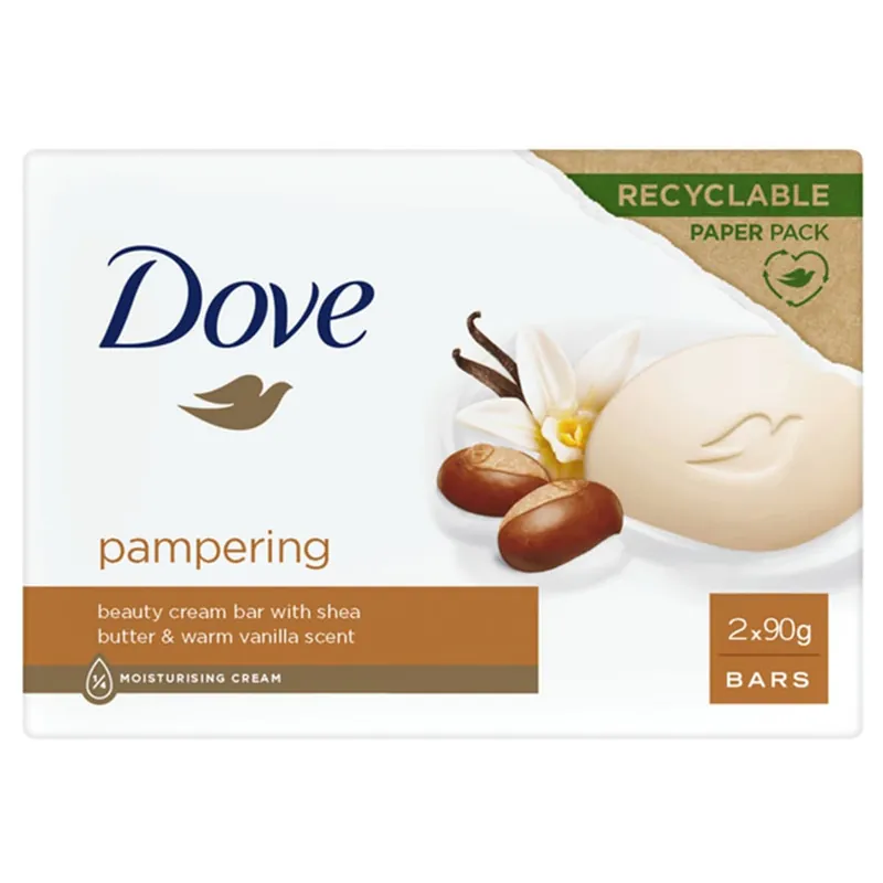 All’Ingrosso Saponetta Cremosa Pampering 2 Pz X 90 Gr