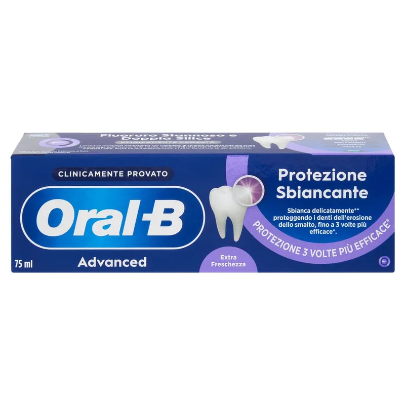 Certificato Advanced Dentifricio Protezione Sbiancante Extra Freschezza