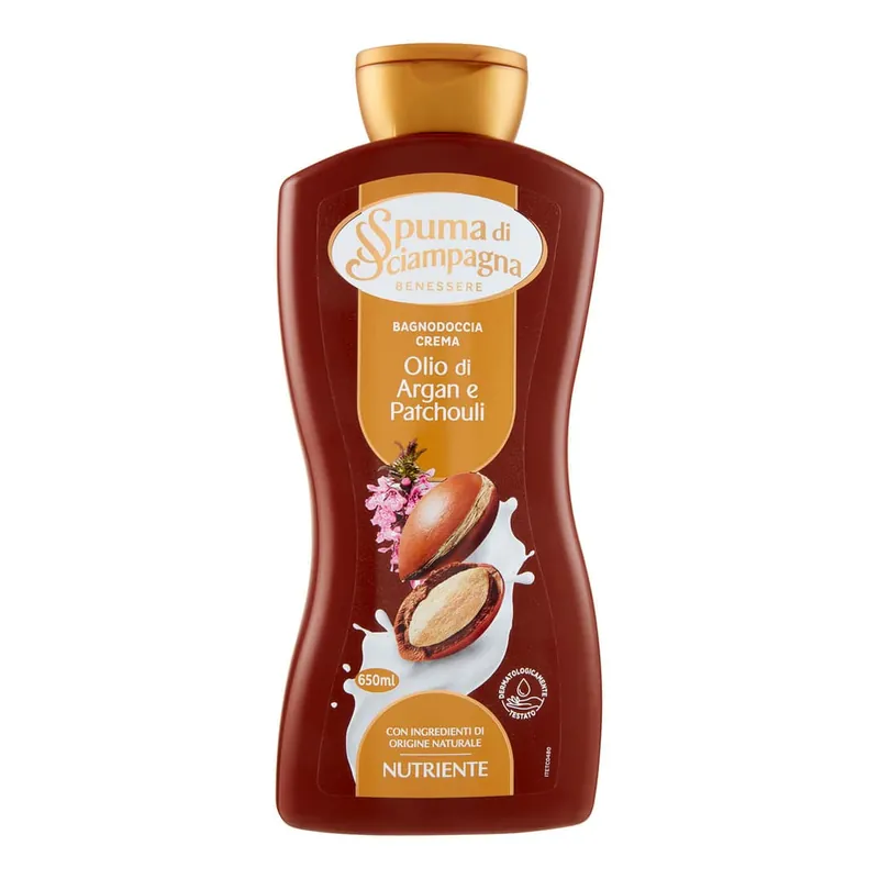 Spedizione Espresso Benessere Nutriente Bagnodoccia Crema Olio Di Argan E Patchouli