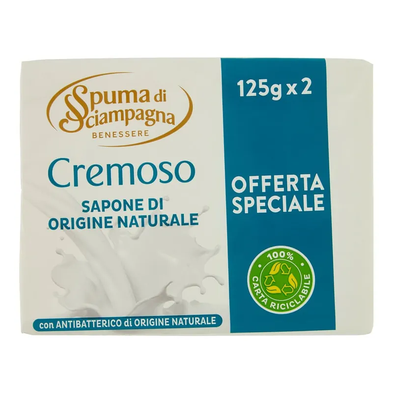 A Buon Prezzo Benessere Cremoso Sapone Di Origine Naturale 2 X 125 G