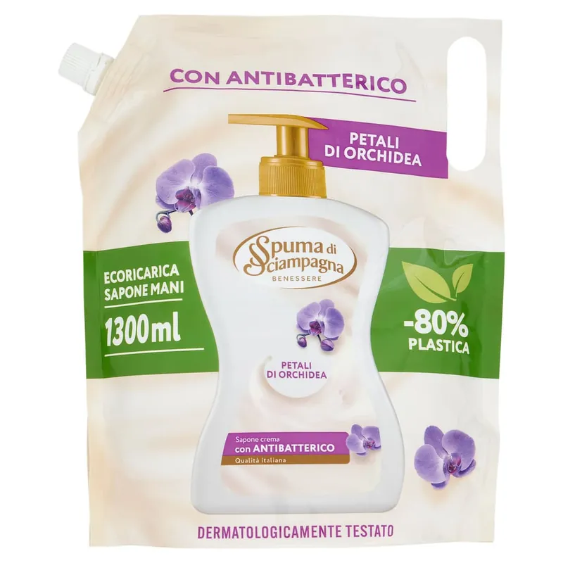 Occasione Sapone Crema Petali Di Orchidea Ecoricarica