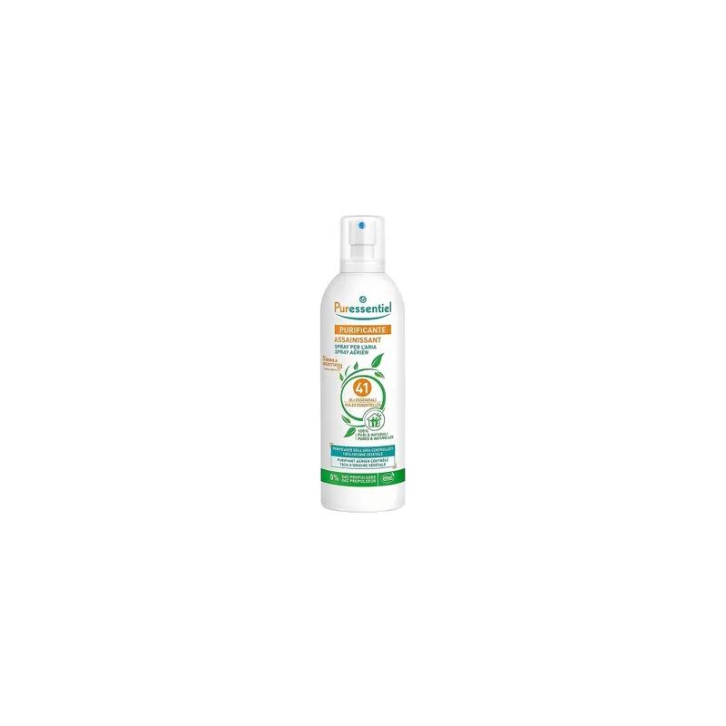 Subito Disponibile Puressentiel Purificante Spray Per L'Aria Ai 41 Oli Essenziali 500 Ml