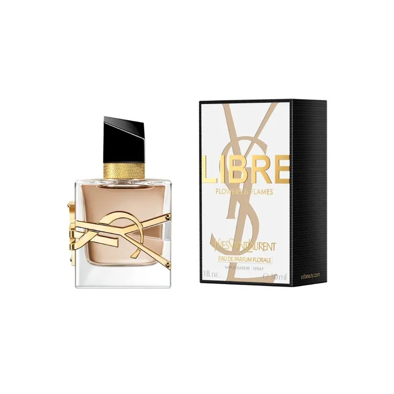 Yves Saint Laurent Libre Flowers & Flames Eau De Parfum Florale 30 ml Spedito Oggi
