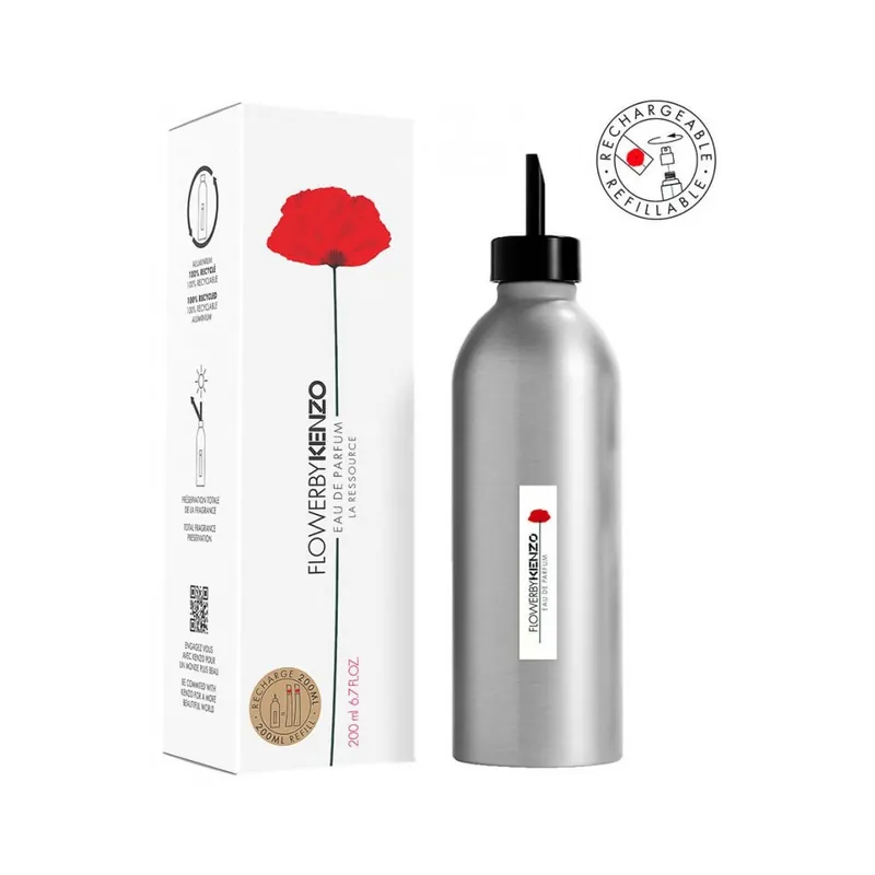 Kenzo Flower Eau De Parfum Refill 200 ml Migliore Qualità