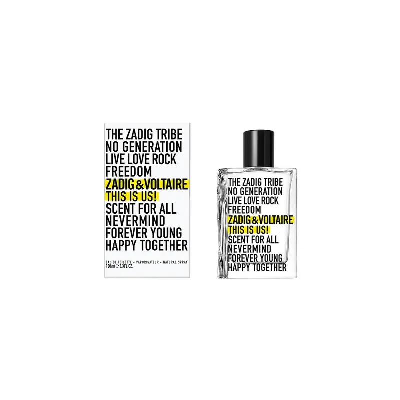 Saldi Zadig & Voltaire This is Us! Eau De Toilette 100ML