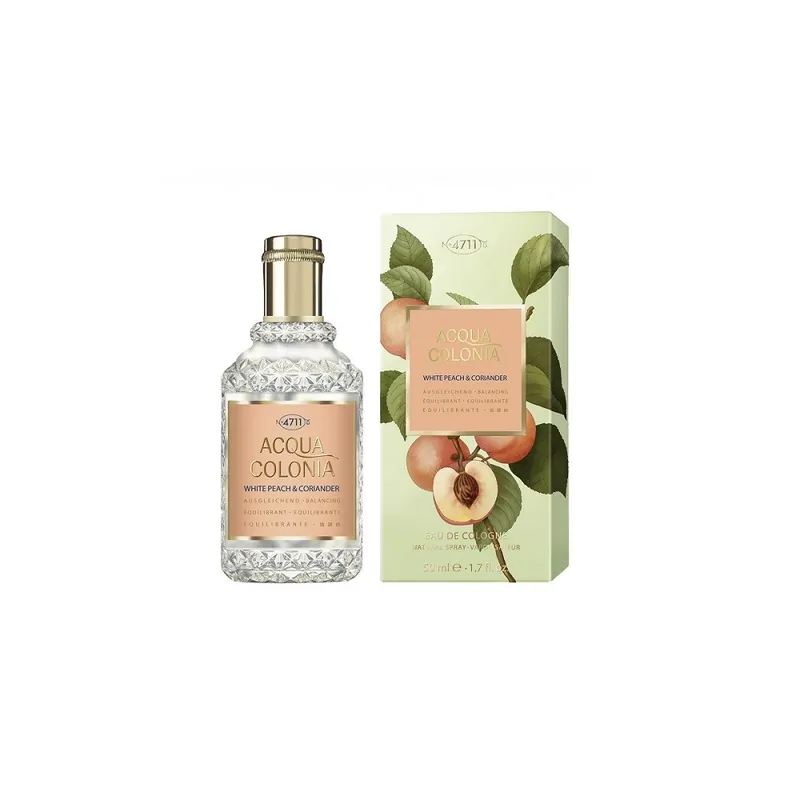 4711 Acqua Colonia White Peach & Coriander Eau De Cologne 170ML Nuovo Arrivo