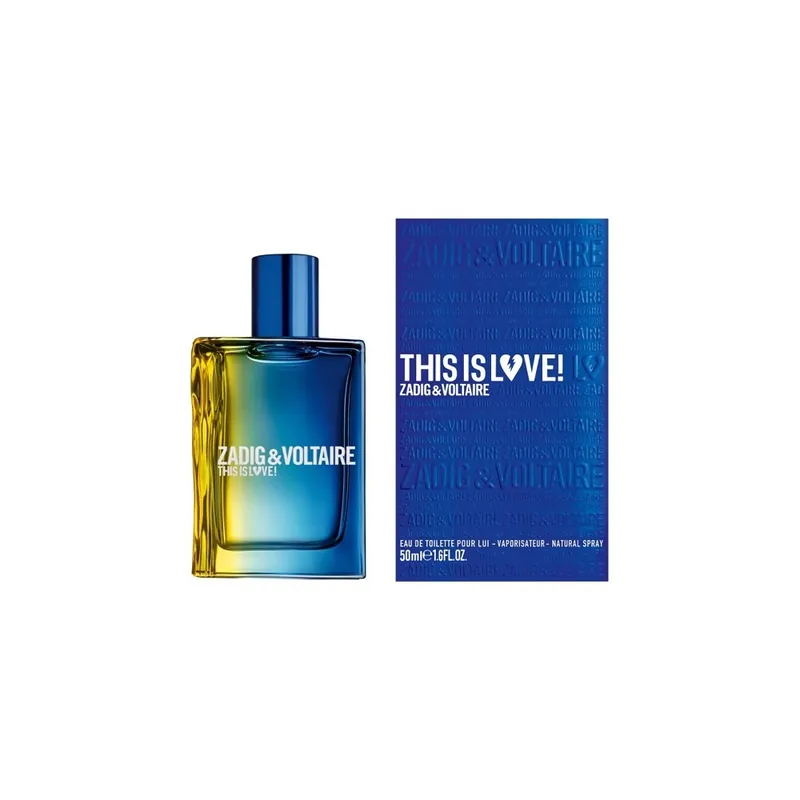 Zadig & Voltaire This Is Love! Pour Lui Eau De Toilette 50ML Professionale