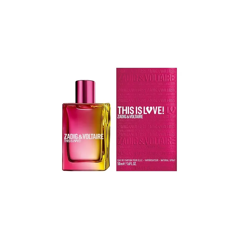 Zadig & Voltaire This Is Love! Pour Elle Eau De Parfum 50ML Promo Stagionale