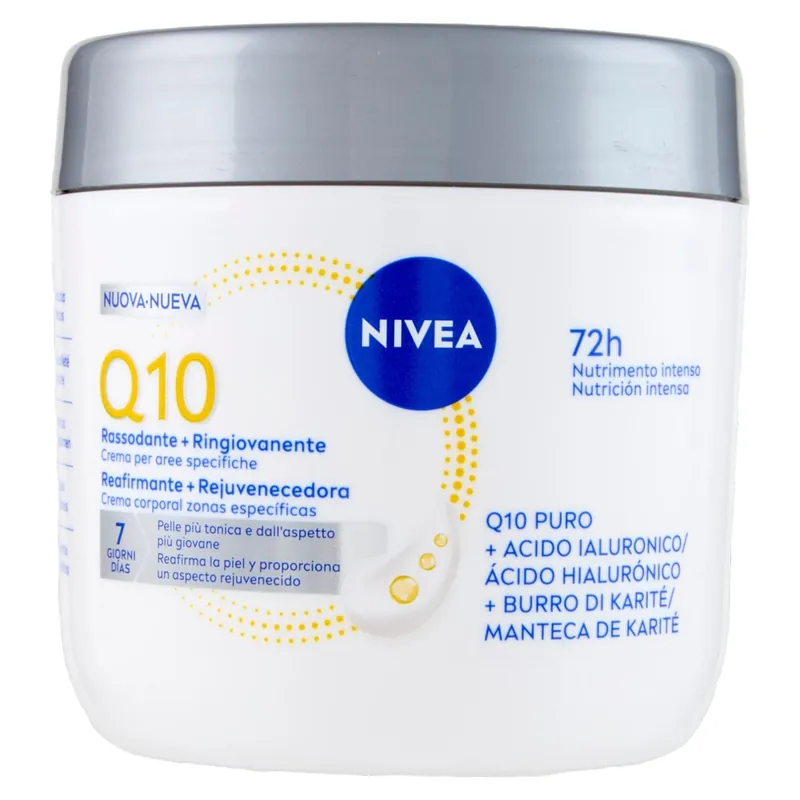 Occasione Imperdibile Nivea Q10 Rassodante + Ringiovanente Crema per aree specifiche 400 ml