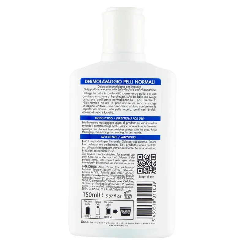 detergente antibatterico pelli normali ml 150 Prezzo Conveniente