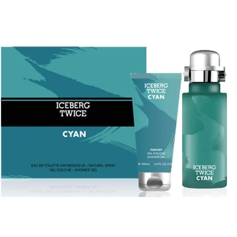 ICEBERG TWICE CYAN UOMO CONFEZIONE REGALO Must-Have