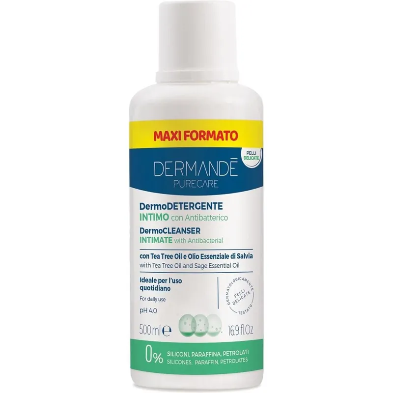 Esclusivo Dermande'Detergente Intimo Anti Batterico Ml500
