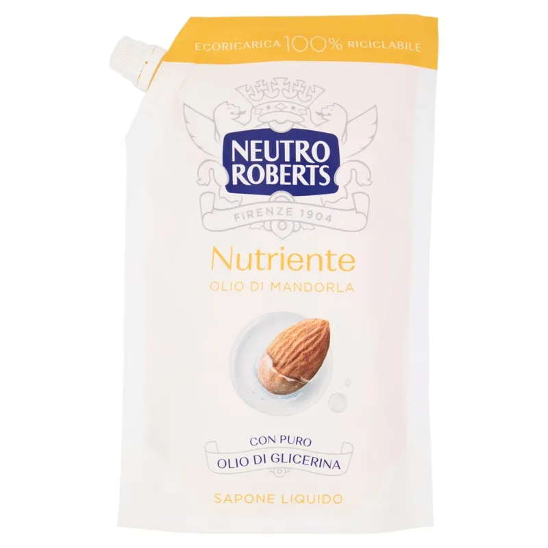 Ricarica Sapone Liquido Nutriente con Olio di Mandorla 400ml Occasione Imperdibile