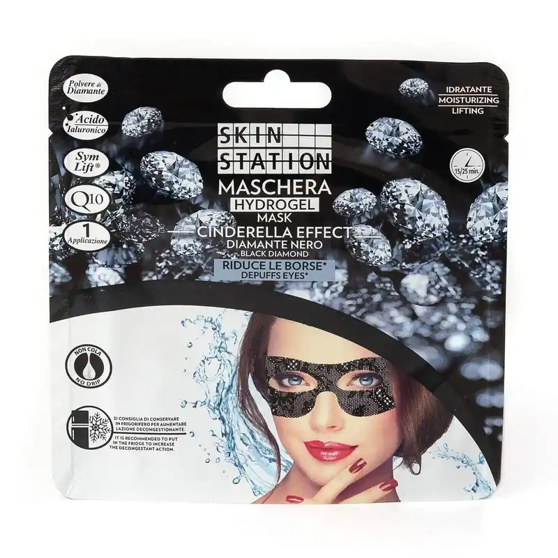 Maschera Occhi Hydrogel Diamante Nero Riduce le Borse Prezzo Di Fabbrica