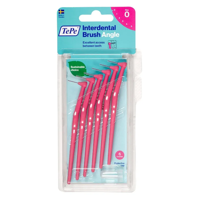 Scovolino Rosa Angle 0,4mm 6 pezzi Top Qualità