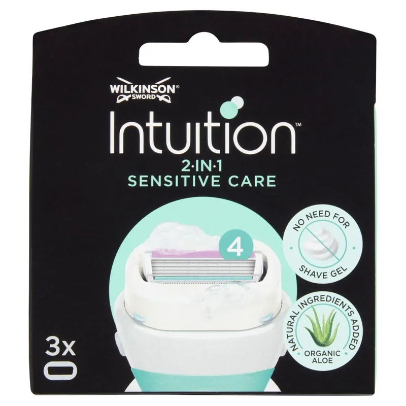 Edizione Limitata Wilkinson Sword Intuition 2in1 Sensitive Care lame 3 pz