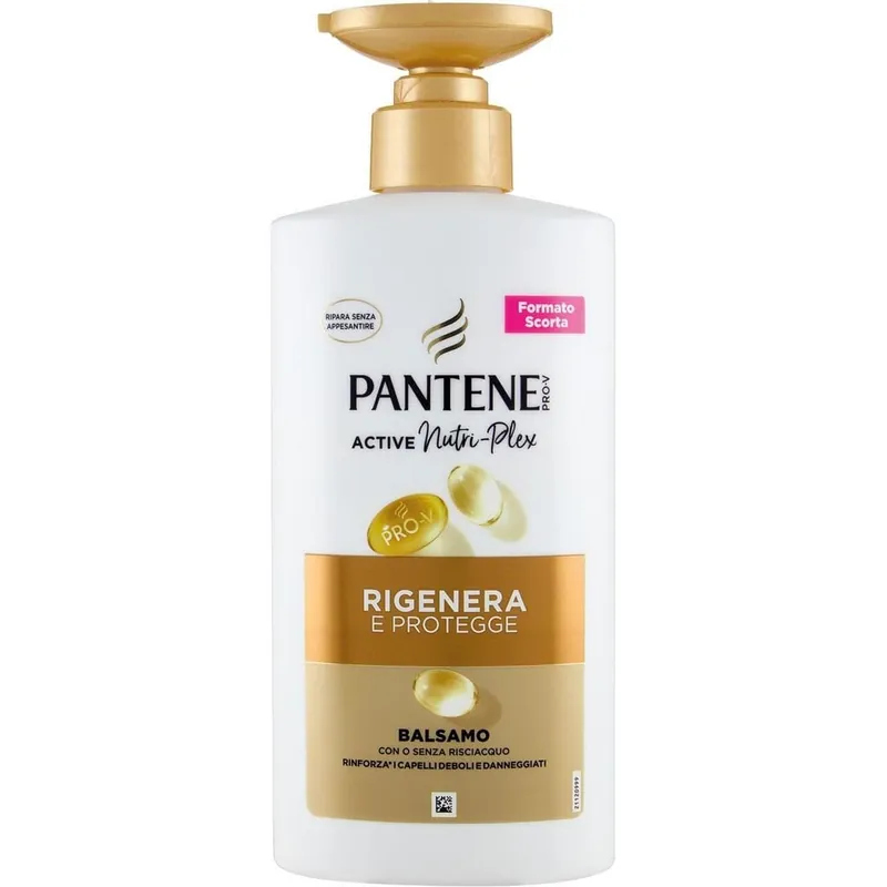 Acquista Ora Pantene Pro-V Rigenera e Protegge Balsamo con o Senza Risciacquo Active Nutri-Plex 500 ml