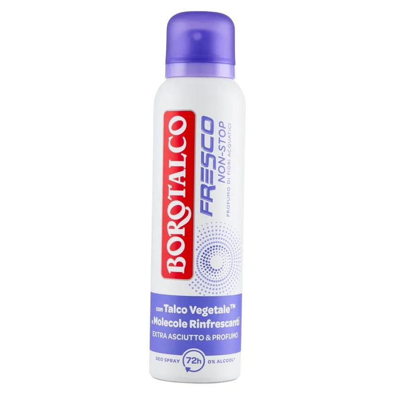 BOROTALCO FRESCO NON-STOP PROFUMO DI FIORI ACQUATICI DEO SPRAY 150 ML Edizione Limitata