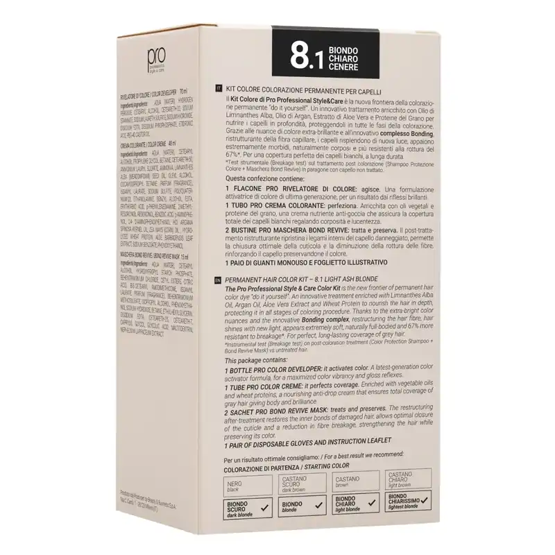 Edizione Limitata Pro Colore Biondo Chiar.Cenere 8.1