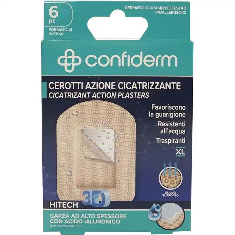 Confiderm Cerotti Cicatrizzante Ial.Xl Pz6 Promozione