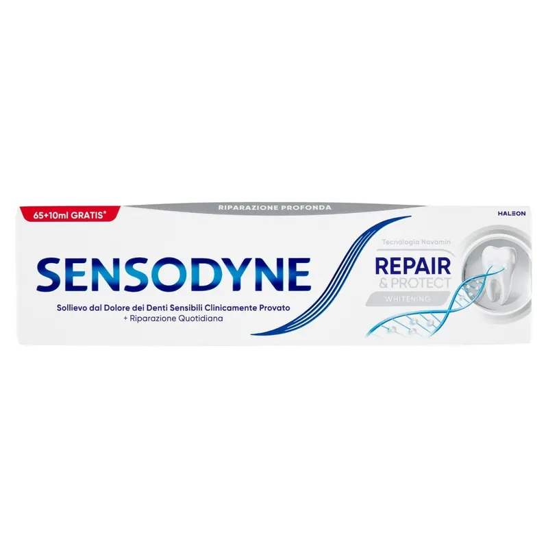 Sensodyne Repair & Protect Whiteningì 65+10ML gratis Ultima Occasione